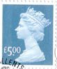 Definitive £5.00 Stamp (2003) Azure
