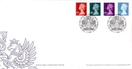 First Day Cover from Collect GB Stamps