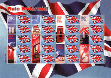 Smiler/Generic Sheet from Collect GB Stamps