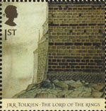 The Lord of the Rings 1st Stamp (2004) Barad-dur