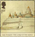 The Lord of the Rings 1st Stamp (2004) Minas Tirith