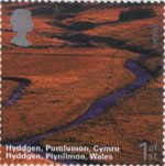 A British Journey - Wales 1st Stamp (2004) Hyddgen, Plynlimon