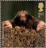 Woodland Animals 1st Stamp (2004) Mole