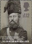 The Crimean War £1.12 Stamp (2004) Sgt. Glasgow, Royal Artillery, Gun Battery besieged Savastepol