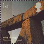 World Heritage Sites 1st Stamp (2005) Stonehenge, England