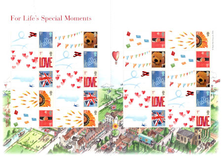 Smiler/Generic Sheet from Collect GB Stamps