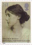 National Portrait Gallery 1st Stamp (2006) Virginia Woolf by George Charles Beresford
