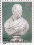 National Portrait Gallery 1st Stamp (2006) Walter Scott by Sir Francis Chantry