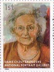 National Portrait Gallery 1st Stamp (2006) Dame Cicely Saunders by Catherine Goodman