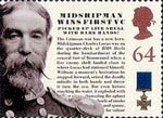 The Victoria Cross 64p Stamp (2006) Midshipman Wins First VC - Midshipman Charles Lucas