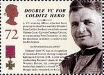 The Victoria Cross 72p Stamp (2006) Double VC for Colditz Hero - Captain Charles Upham