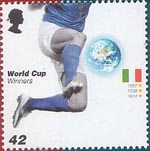 World Cup Winners 42p Stamp (2006) Italy