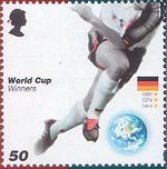 World Cup Winners 50p Stamp (2006) Germany