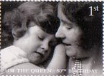 Her Majesty The Queen's 80th Birthday 1st Stamp (2006) Aged 5