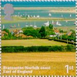 A British Journey - England 1st Stamp (2006) Brancaster, Norfolk Coast, East of England