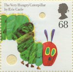 68p, The Very Hungry Caterpillar by Eric Carle from Animal Tales (2006)