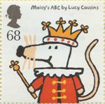 68p, Maisey's ABC by Lucy Cousins from Animal Tales (2006)