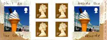 GB Booklets from Collect GB Stamps