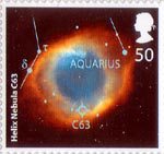 The Sky At Night 50p Stamp (2007) Helix Nebula C63