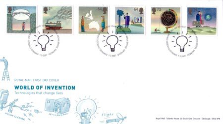 2007 Commemortaive First Day Cover from Collect GB Stamps