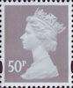 Definitive 50p Stamp (2007) Light Grey