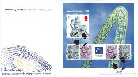 2007 Commemortaive First Day Cover from Collect GB Stamps