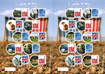 Smiler/Generic Sheet from Collect GB Stamps