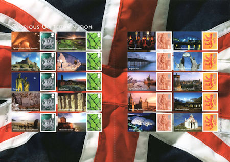 Smiler/Generic Sheet from Collect GB Stamps