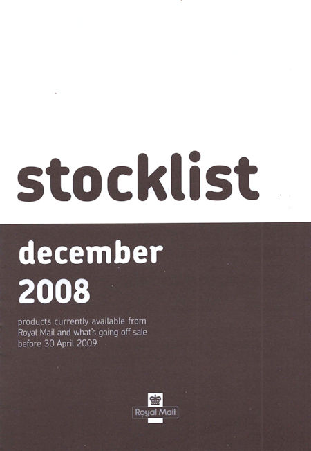 2008 Stock Lists from Collect GB Stamps
