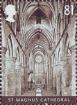 Cathedrals 81p Stamp (2008) S. Magnus, Orkney