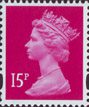 Definitive 15p Stamp (2008) Shocking Pink