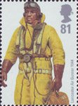 RAF Uniforms 81p Stamp (2008) Lancaster Air Gunner 1944