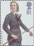 RAF Uniforms 81p Stamp (2008) Plotter WAAF 1940
