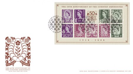 2008 Regional First Day Cover from Collect GB Stamps