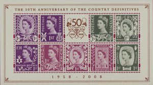 Miniature Sheet from Collect GB Stamps