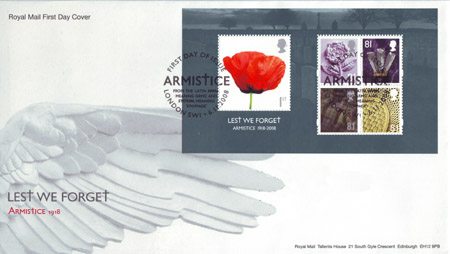 2008 Commemortaive First Day Cover from Collect GB Stamps