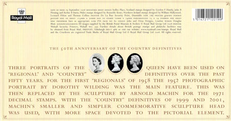 50th Anniversary of the Country Definitives (2008)