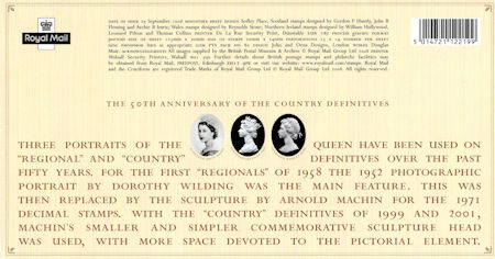 50th Anniversary of the Country Definitives 2008