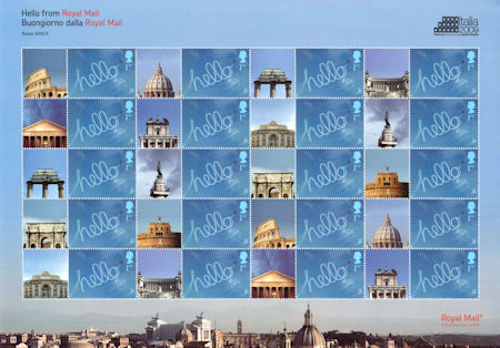 Smiler/Generic Sheet from Collect GB Stamps