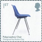 1st, Polypropylene Chair by Robin Day from Design Classics (2009)