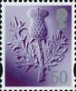 250th Anniversary of Robert Burns 50p Stamp (2009) Thistle
