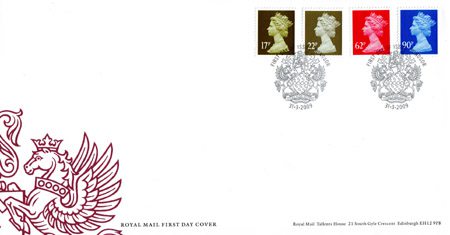 2009 Definitive First Day Cover from Collect GB Stamps