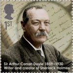 Eminent Britons 1st Stamp (2009) Sir Arthur Conan Doyle 1859-1930