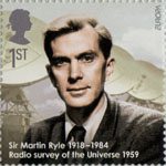 Eminent Britons 1st Stamp (2009) Sir Martin Ryle 1918 - 1984