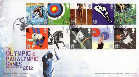 First Day Cover from Collect GB Stamps