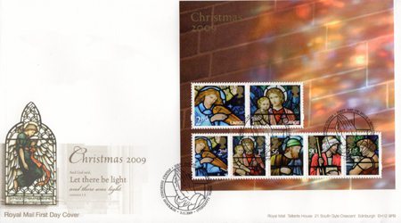 Christmas 2009 - (2009) Minitature Sheet First Day Cover