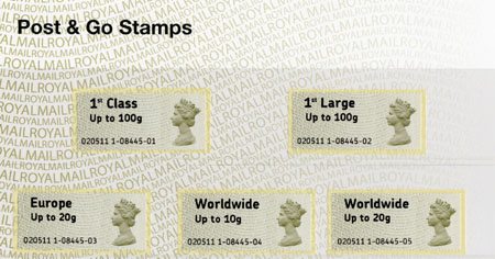 Post and Go from Collect GB Stamps