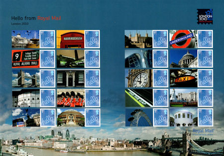 Smiler/Generic Sheet from Collect GB Stamps