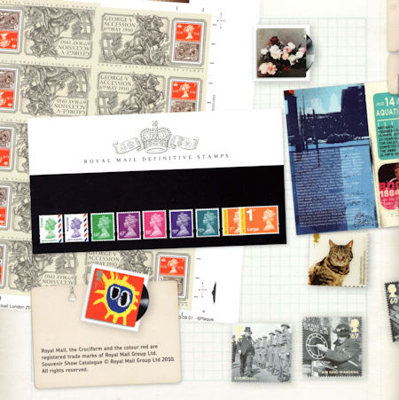 Reverse for Souvenir Show Catalogue - London 2010 International Stamp Exhibition