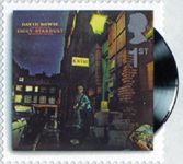 Classic Album Covers 1st Stamp (2010) David Bowie - The Rise and Fall of Ziggy Stardust and the Spiders from Mars